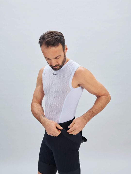 Załaduj obraz do przeglądarki galerii, Koszulka rowerowa POC ESSENTIAL LAYER Vest - Hydr. White
