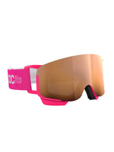Załaduj obraz do przeglądarki galerii, Gogle narciarskie POCito Nexal - Fluo. Pink/Partly Sunny Light Orange
