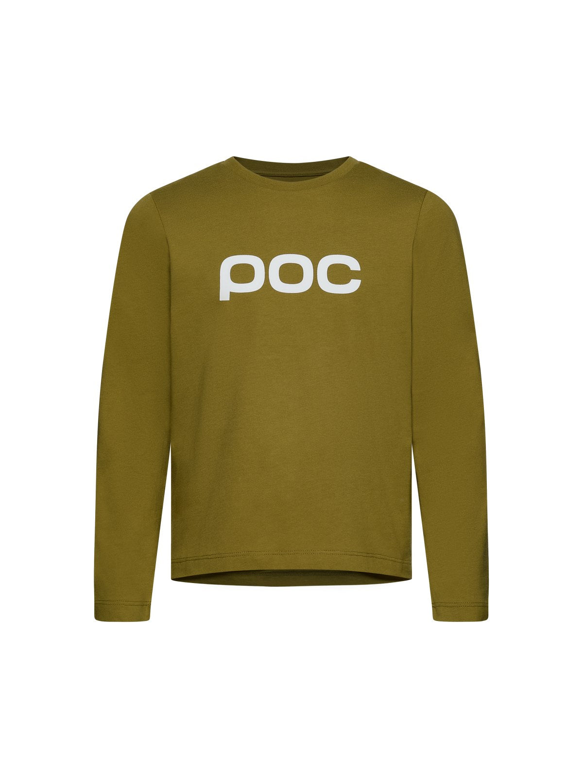 Koszulka longsleeve POC L/S Tee Jr - Olivine Green