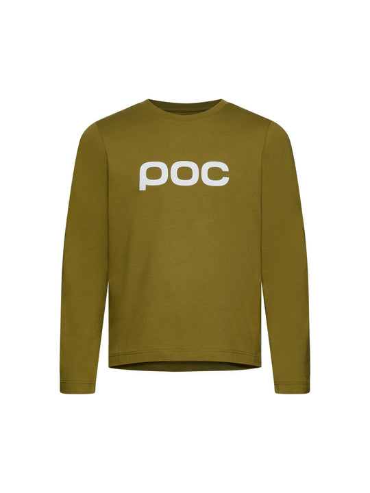 Załaduj obraz do przeglądarki galerii, Koszulka longsleeve POC L/S Tee Jr - Olivine Green
