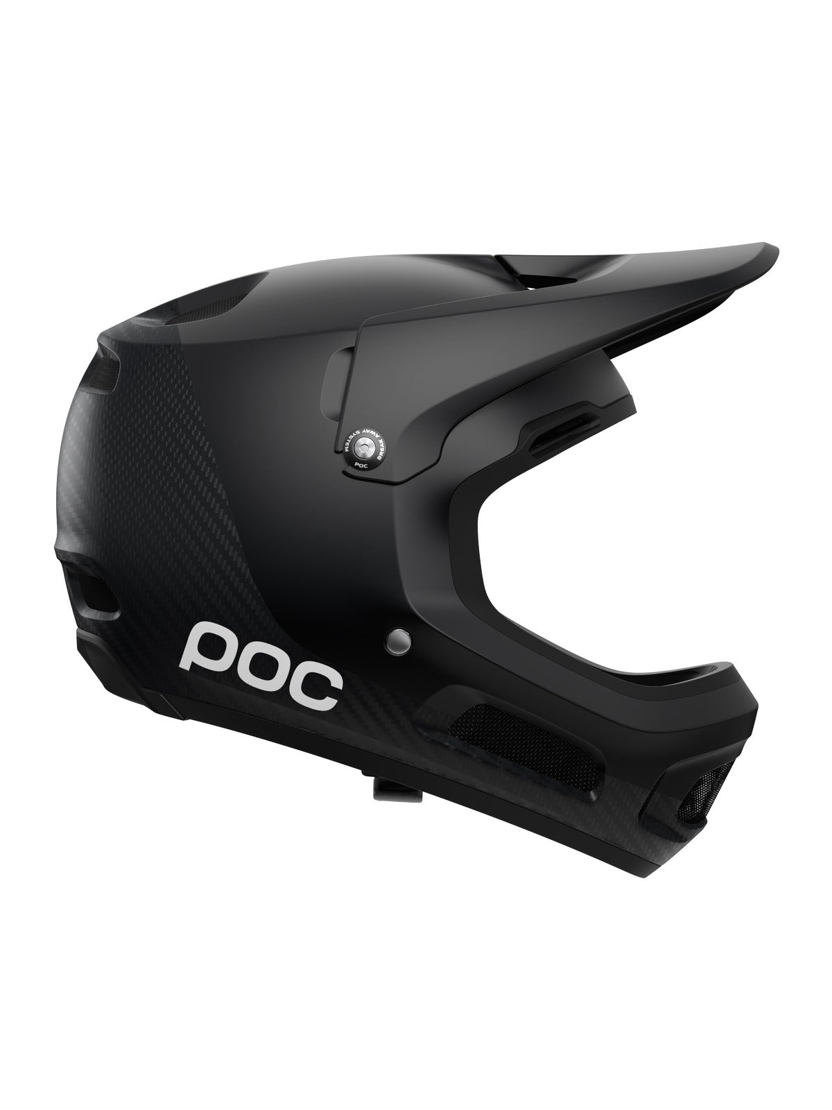 Kask rowerowy POC CORON AIR CARBON MIPS - Carbon Black