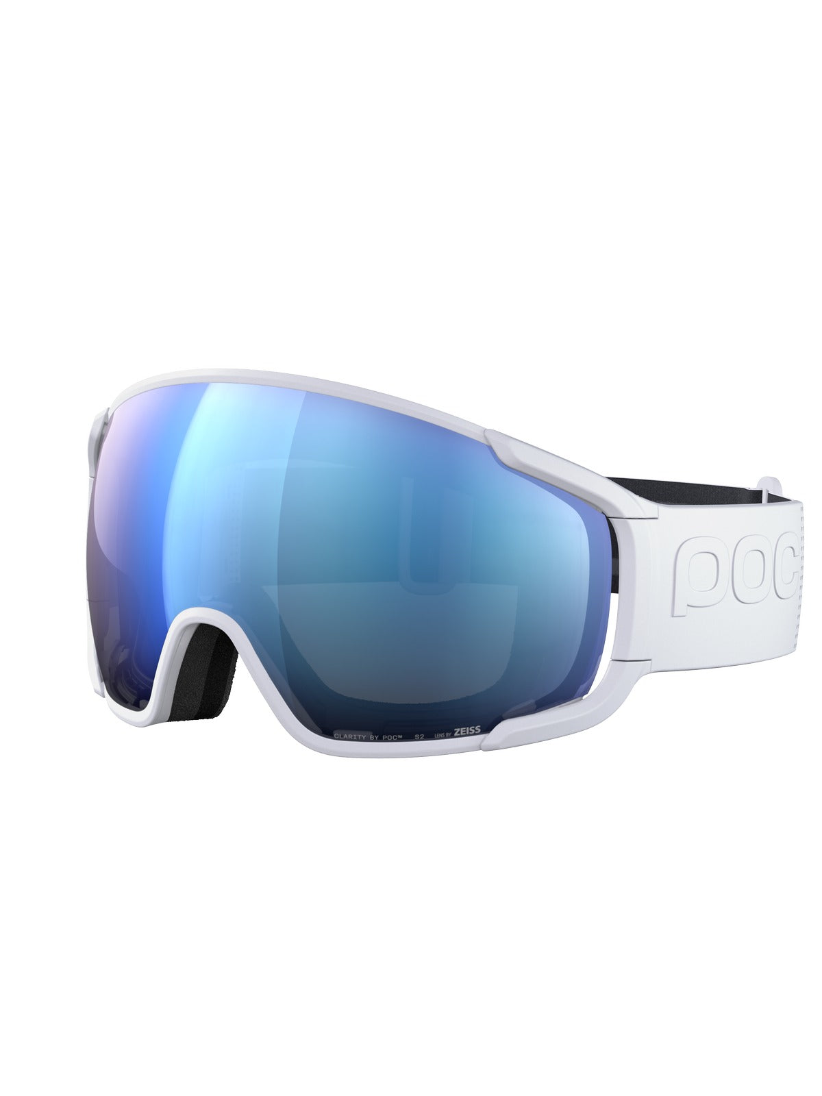Gogle narciarskie POC Zonula Wide Fit - Hyd. White/Pt. Sunny Blue