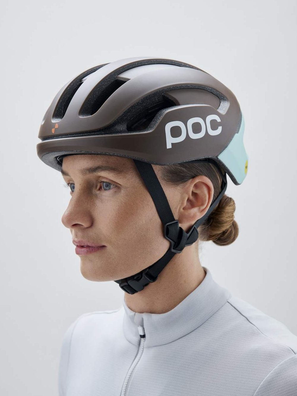 Kask rowerowy POC Omne Air MIPS - Bron. Brown Matt/Lazurite Blue Matt