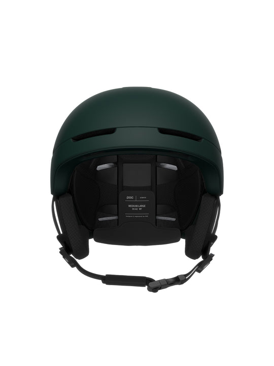 Załaduj obraz do przeglądarki galerii, Kask narciarski POC Obex Wide Fit MIPS - Parg. Green Matt
