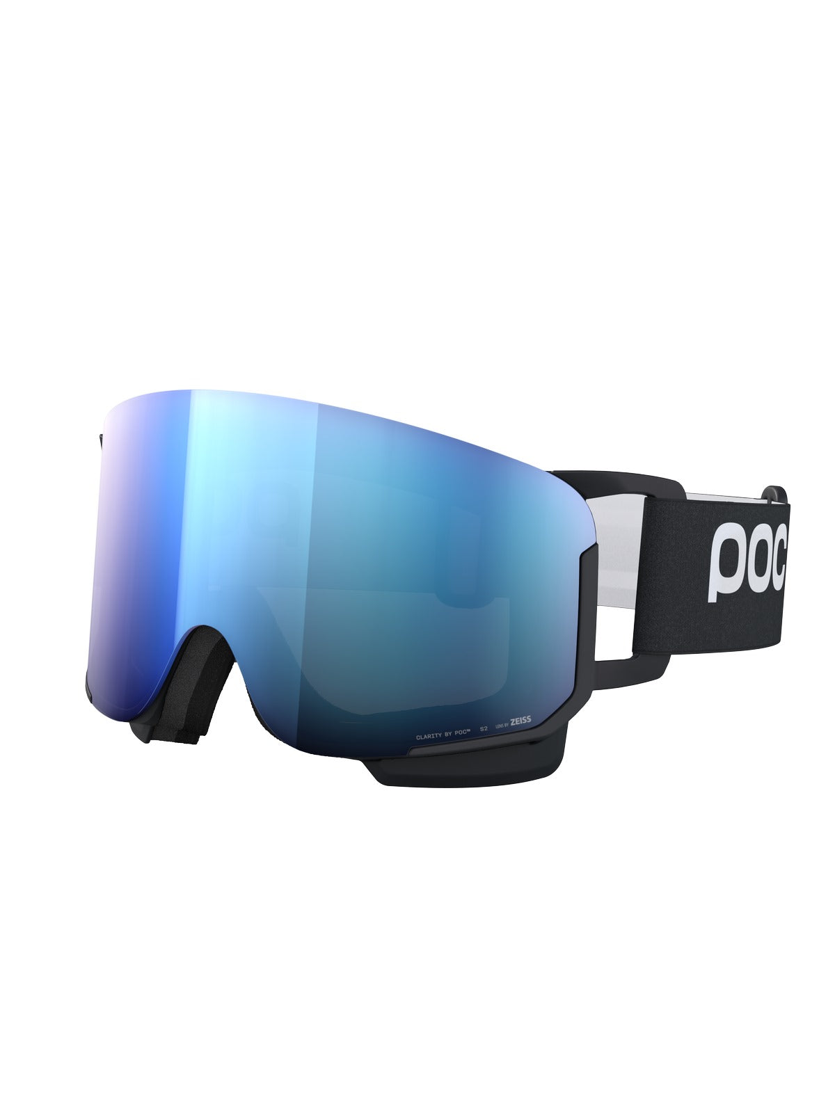 Gogle narciarskie POC Nexal Wide Fit - Ura. Black/Pt. Sunny Blue