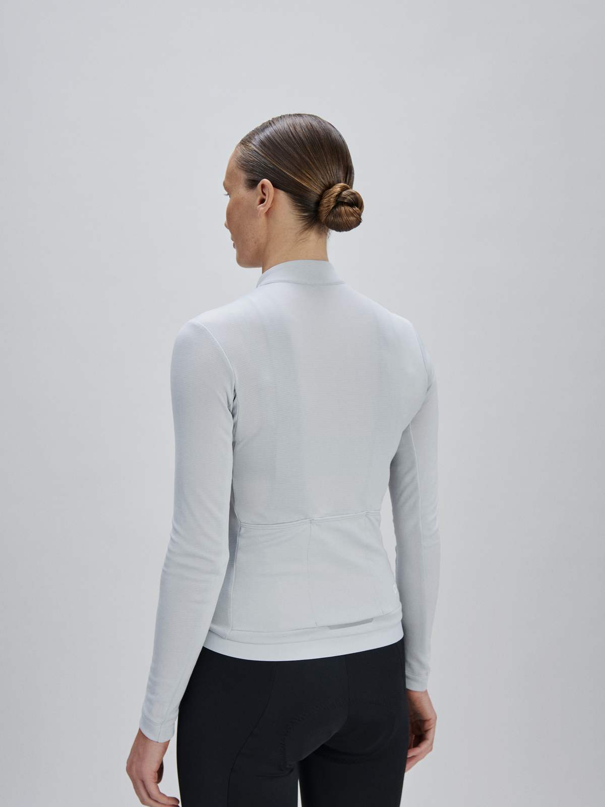 Koszulka rowerowa POC W's Thermal Lite LS Jersey - Granite Grey
