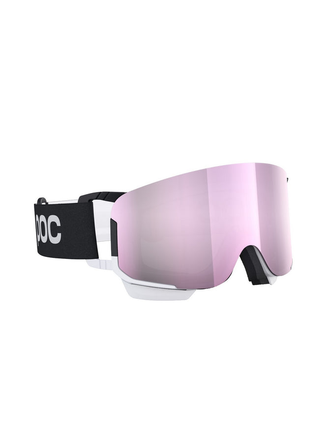 Gogle narciarskie POC Nexal Mid Clarity Comp - Uran. Black/Hyd. White/Clarity Comp Low Light Cat 1 - TU - poc warszawa