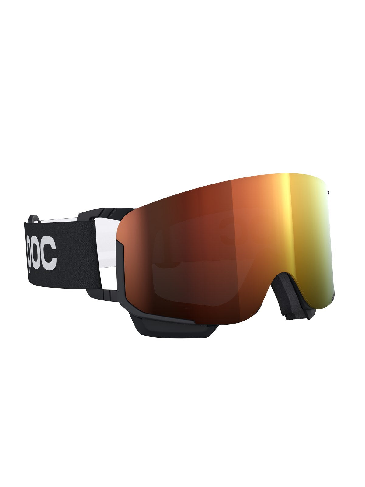 Gogle narciarskie POC Nexal Mid - Ur. Black|Pt. Sunny Orange Cat 2