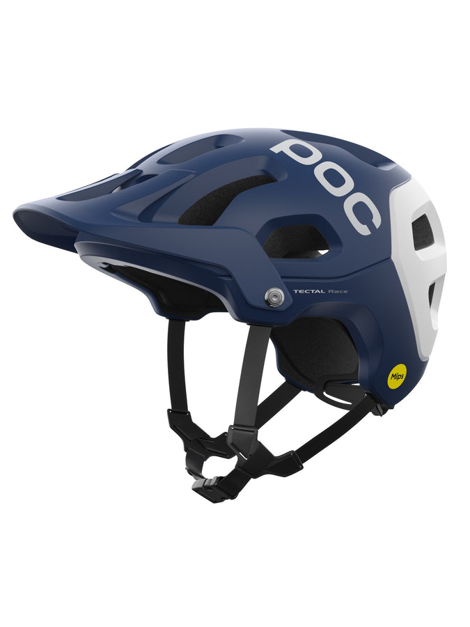 Kask rowerowy POC TECTAL RACE MIPS - Lead Blue/Hydr. White Matt