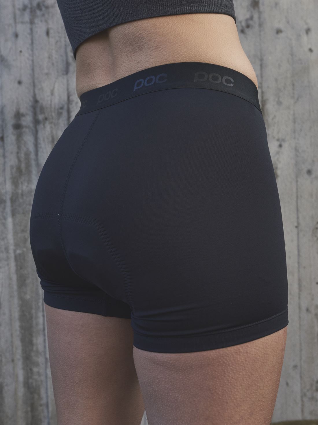 Bokserki rowerowe POC W's Re-cycle Boxer - Ur. Black