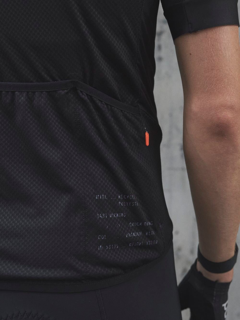 Koszulka rowerowa POC M's ESSENTIAL ROAD LOGO Jersey - Ur. Black