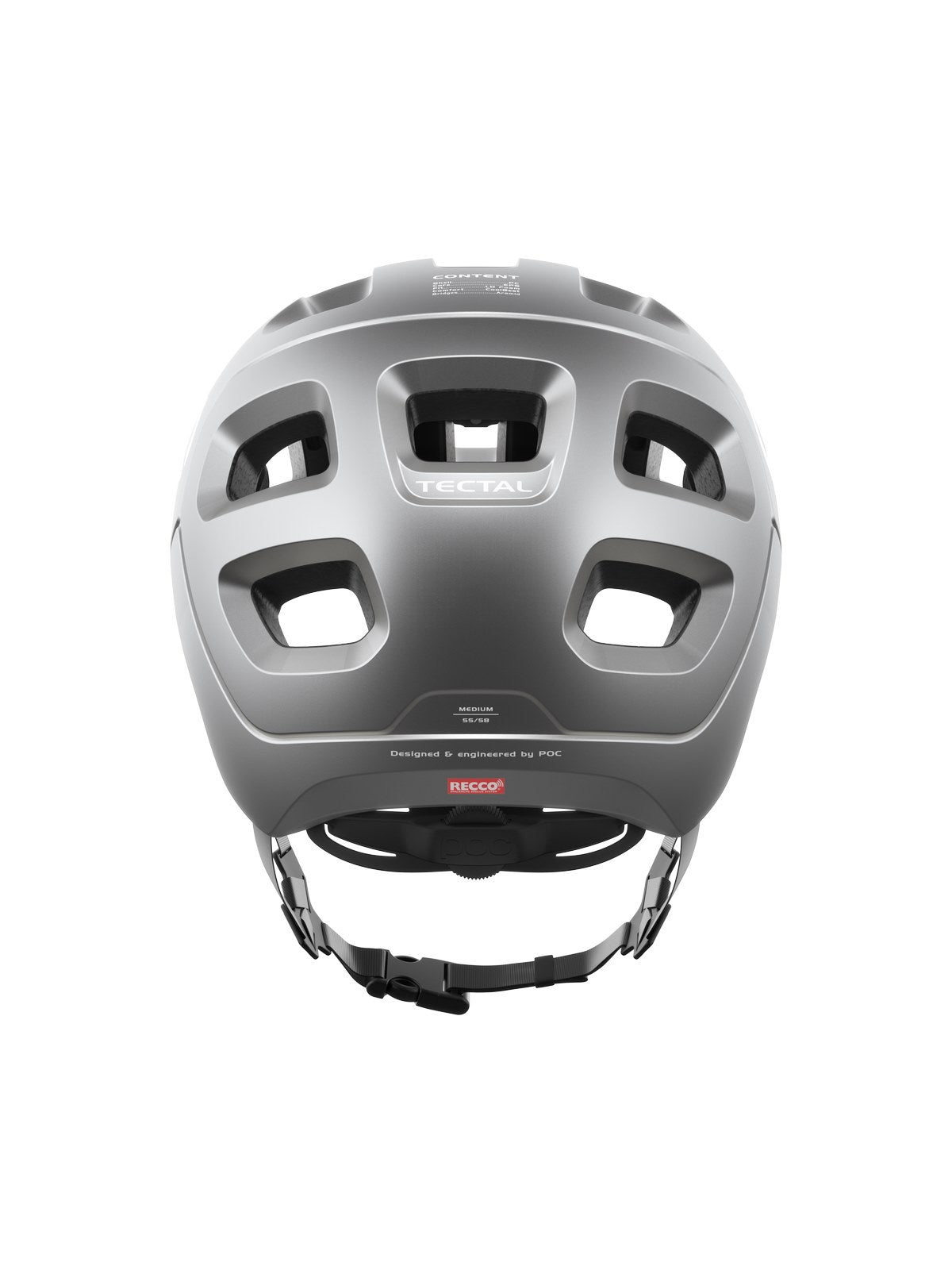 Kask rowerowy POC Tectal - Arg. Silver Matt