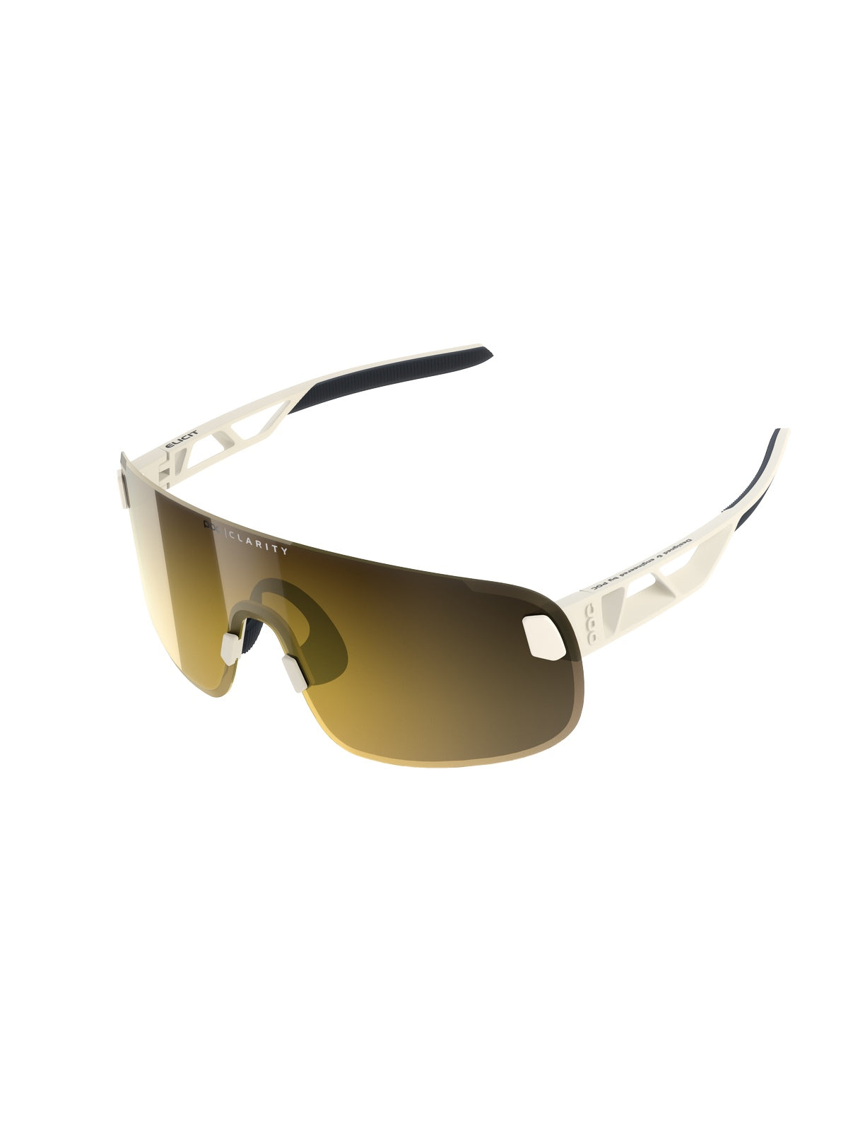 Okulary rowerowe POC ELICIT - Okenite Off-White/Clarity Road/Partly Sunny Gold Cat.3