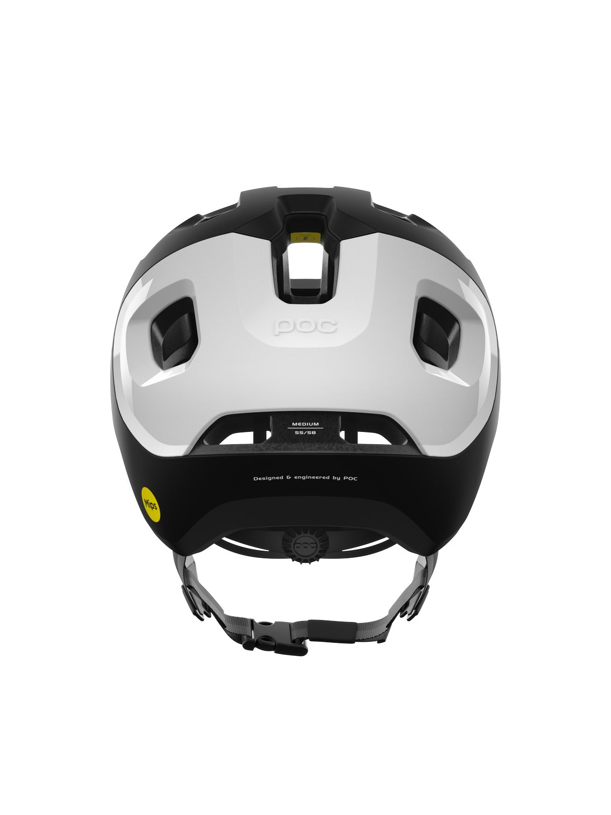 Kask rowerowy POC AXION RACE MIPS - Ur. Black Matt/Hydr. White