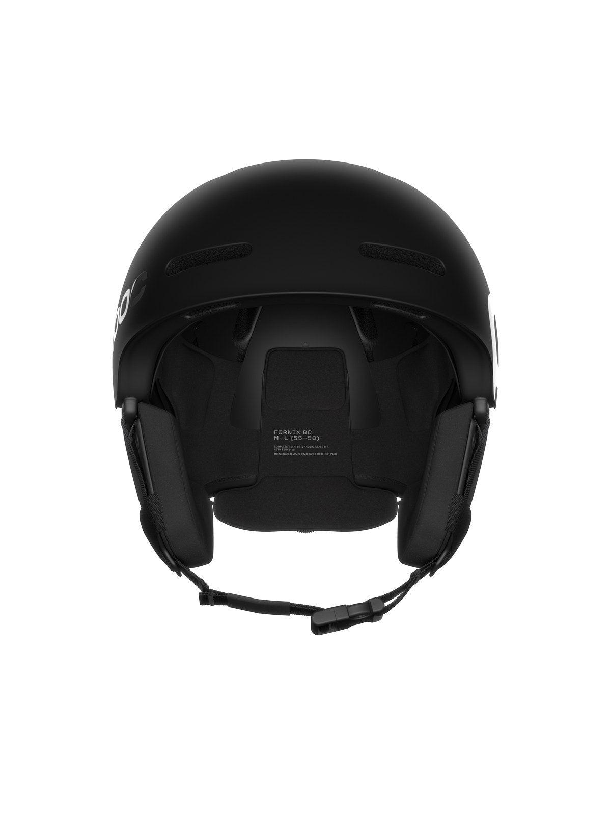 Kask narciarski POC Fornix BC - Uran. Black Matt