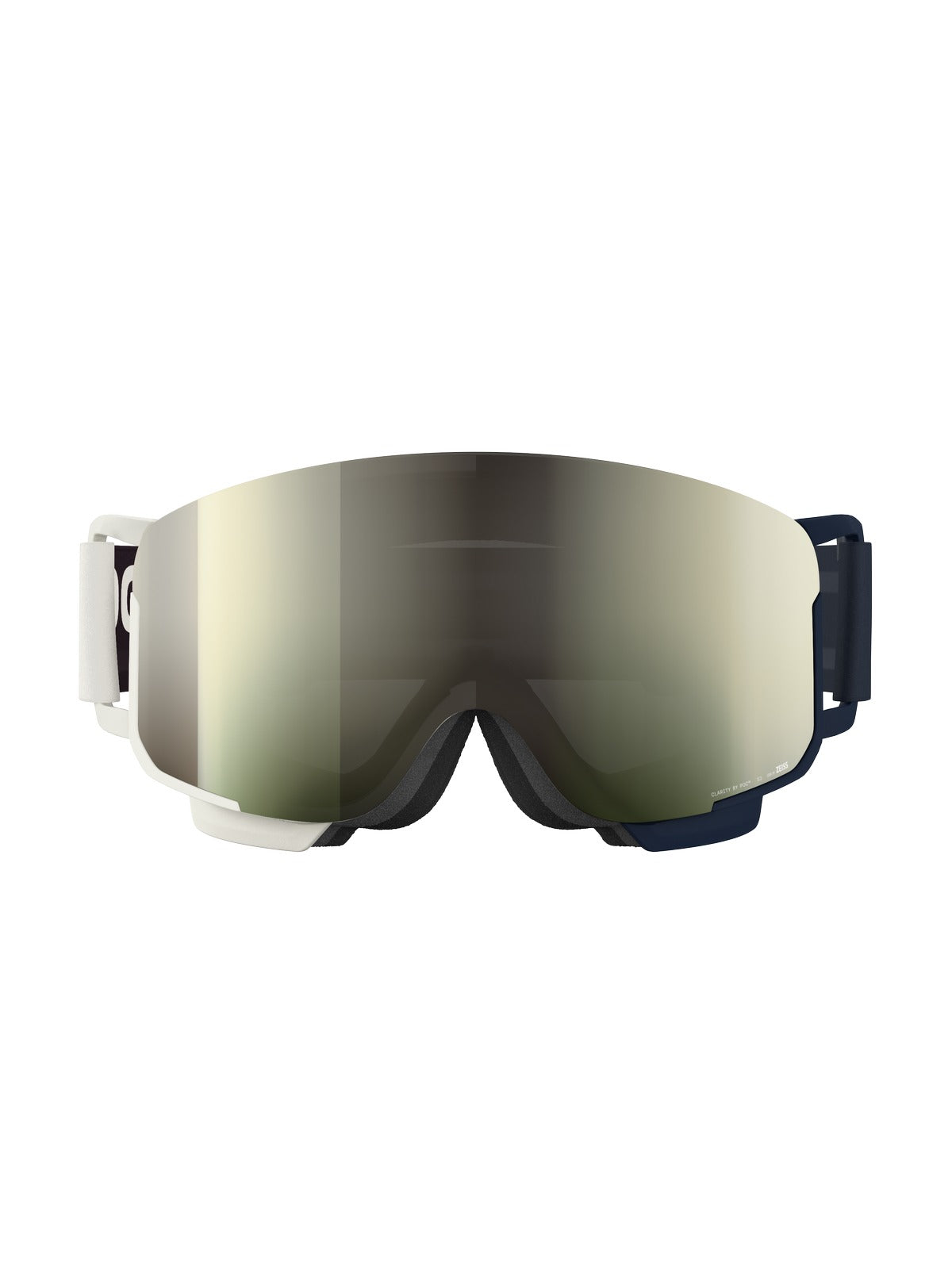 Gogle narciarskie POC Nexal Mid Wide Fit - Bleu/Blanc/Partly Sunny Ivory