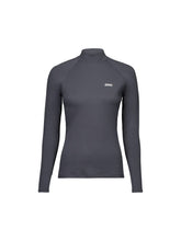 Załaduj obraz do przeglądarki galerii, Koszulka damska termoaktywna POC W&#39;s Layer Merino Mock Neck Jersey - Sylvanite Grey
