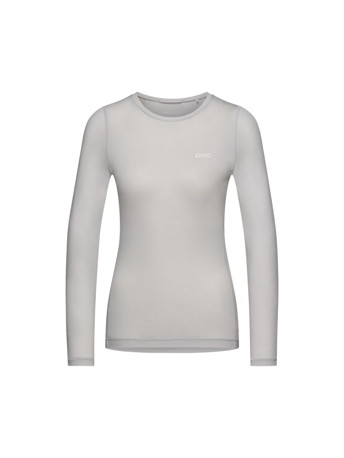 Koszulka termoaktywna POC W's Layer Mid L/S Jersey - Granite Grey
