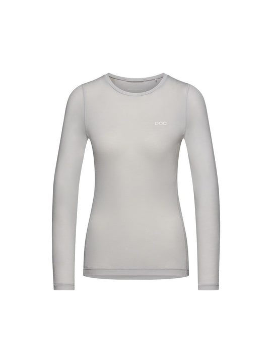 Załaduj obraz do przeglądarki galerii, Koszulka termoaktywna POC W's Layer Mid L/S Jersey - Granite Grey
