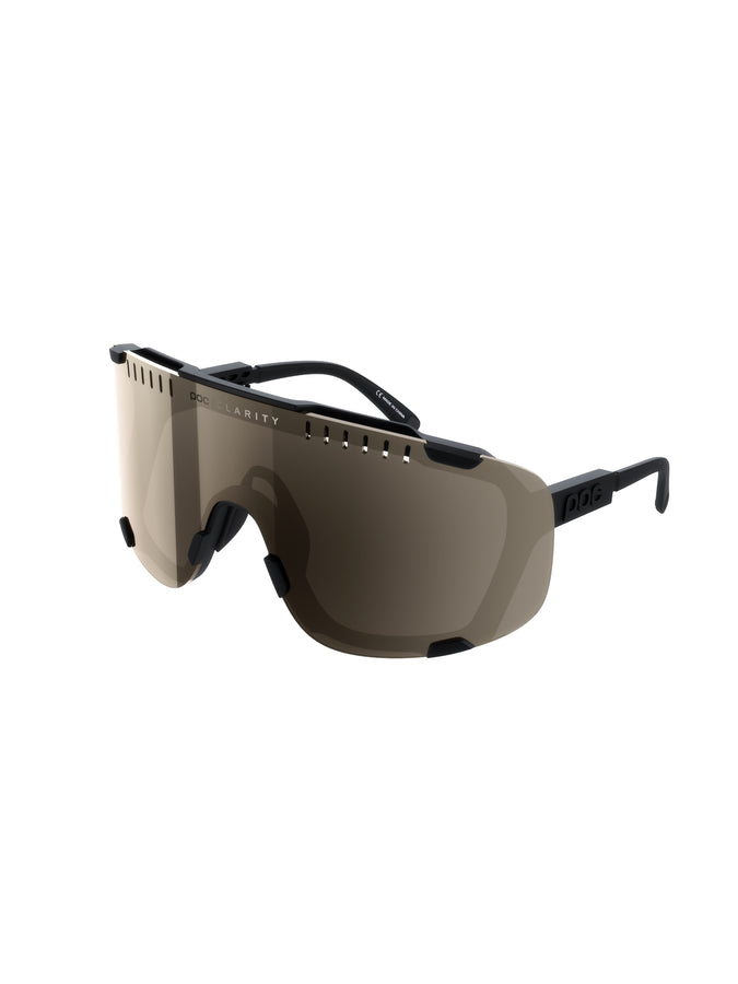 Okulary POC DEVOUR - Ur. Black - Clarity Trail Brown/Silver Mirror Cat 2