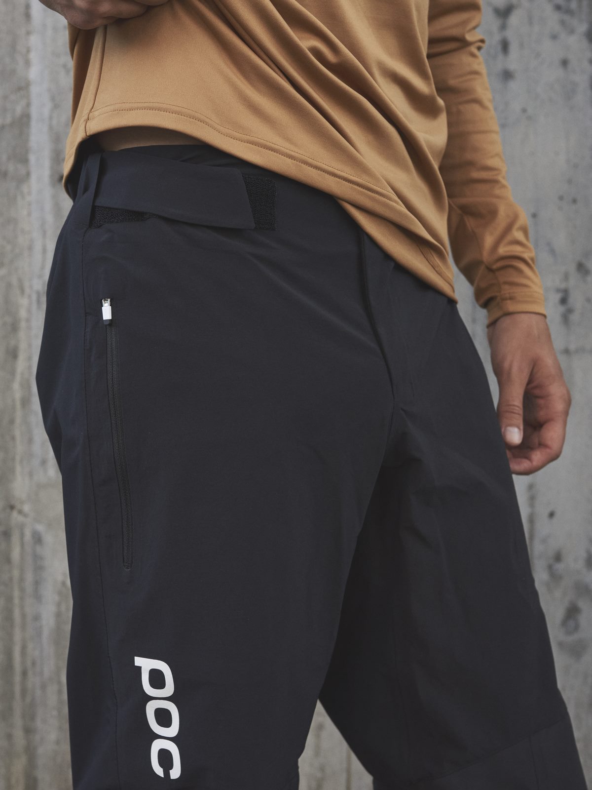 Spodnie rowerowe POC M's Ardour All-weather Pants - Ur. Black