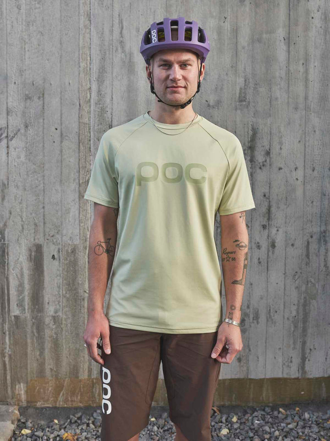 Koszulka rowerowa POC M'S REFORM ENDURO - Prehnite Green