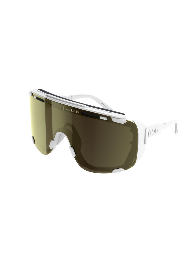 Okulary przeciwsłoneczne POC Devour Glacial - Hydr. White/Clarity Universal/Sunny Gold Cat 3