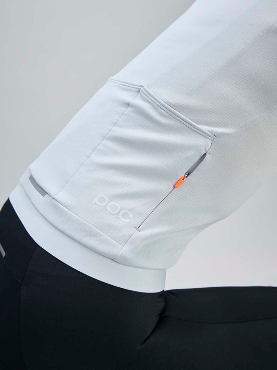 Załaduj obraz do przeglądarki galerii, Koszulka rowerowa POC W's Thermal Lite LS Jersey - Granite Grey
