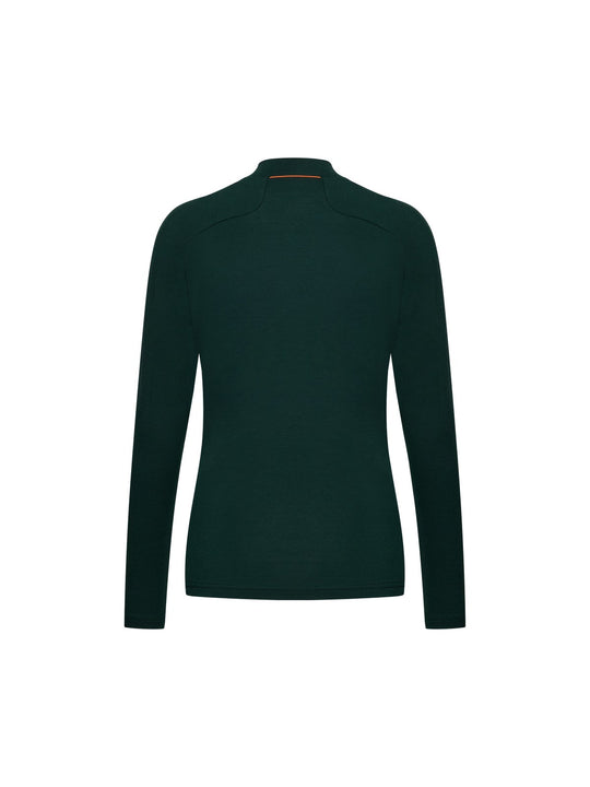 Załaduj obraz do przeglądarki galerii, Koszulka termoaktywna damska POC W's Layer Merino Mock Neck Jersey zielony
