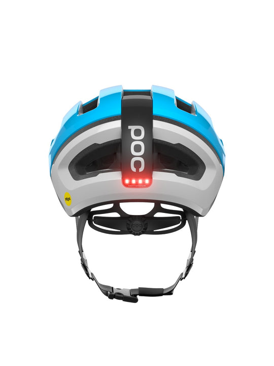 Załaduj obraz do przeglądarki galerii, Kask rowerowy POC Omne Beacon MIPS - Kyanite Blue/Hyd. White
