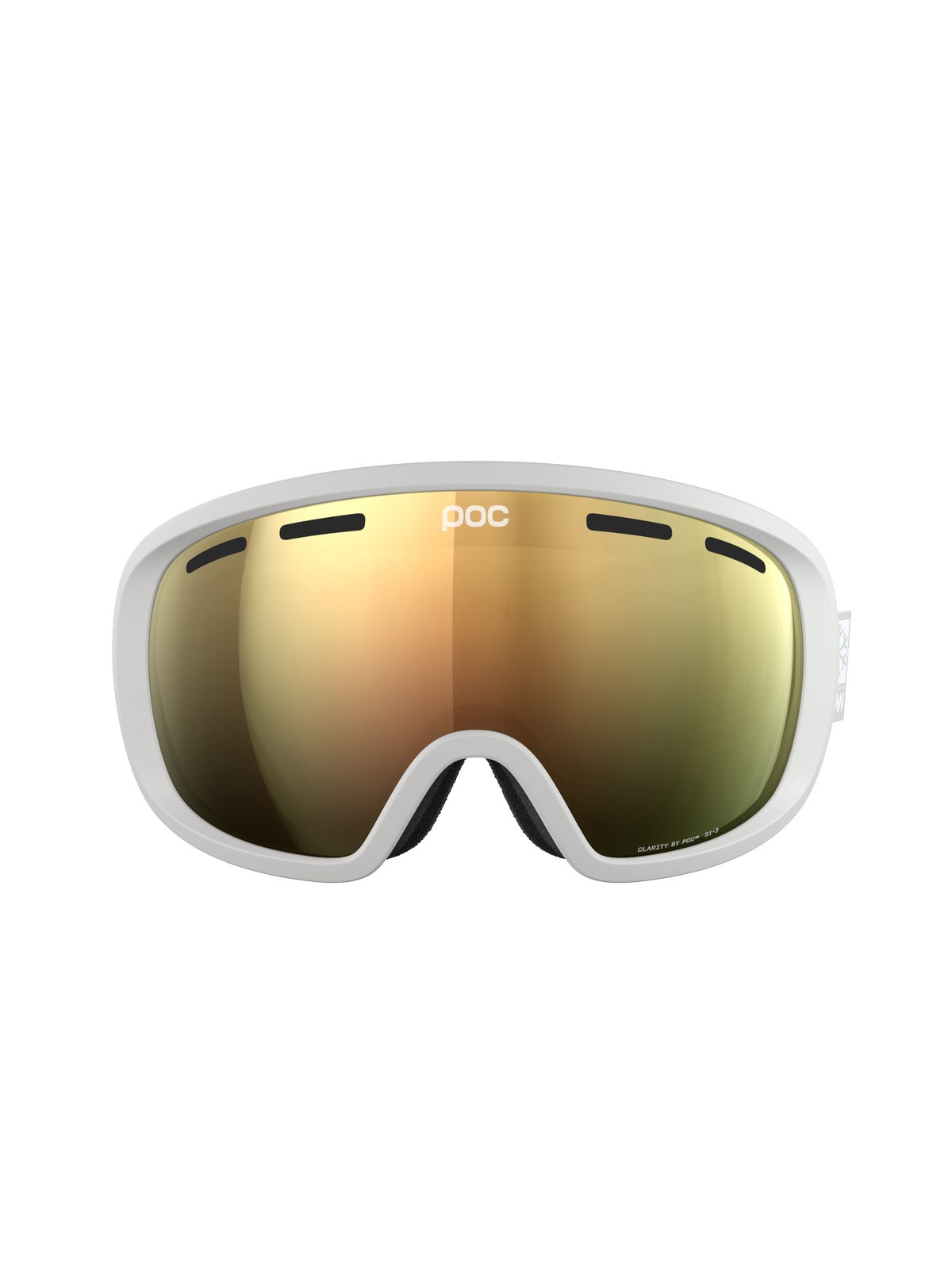 Gogle narciarskie POC Fovea Clarity POW JJ cat.2 szary - ONE SIZE - poc warszawa