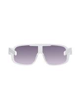 Załaduj obraz do przeglądarki galerii, Okulary rowerowe POC Aspire Wide Fit - Hyd. White | Clarity Road/Sunny Silver Cat 3
