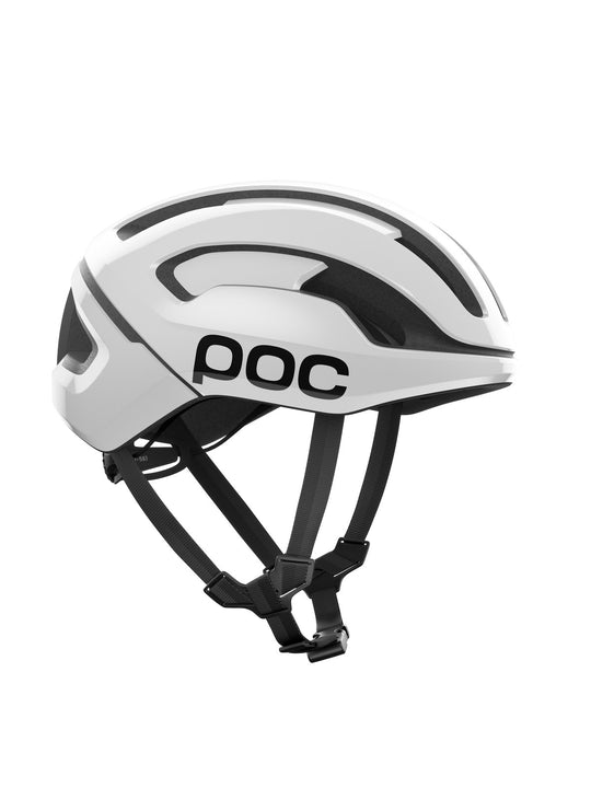 Załaduj obraz do przeglądarki galerii, Kask rowerowy POC Omne Air MIPS - Hyd. White/Ur. Black Matt w. Logo
