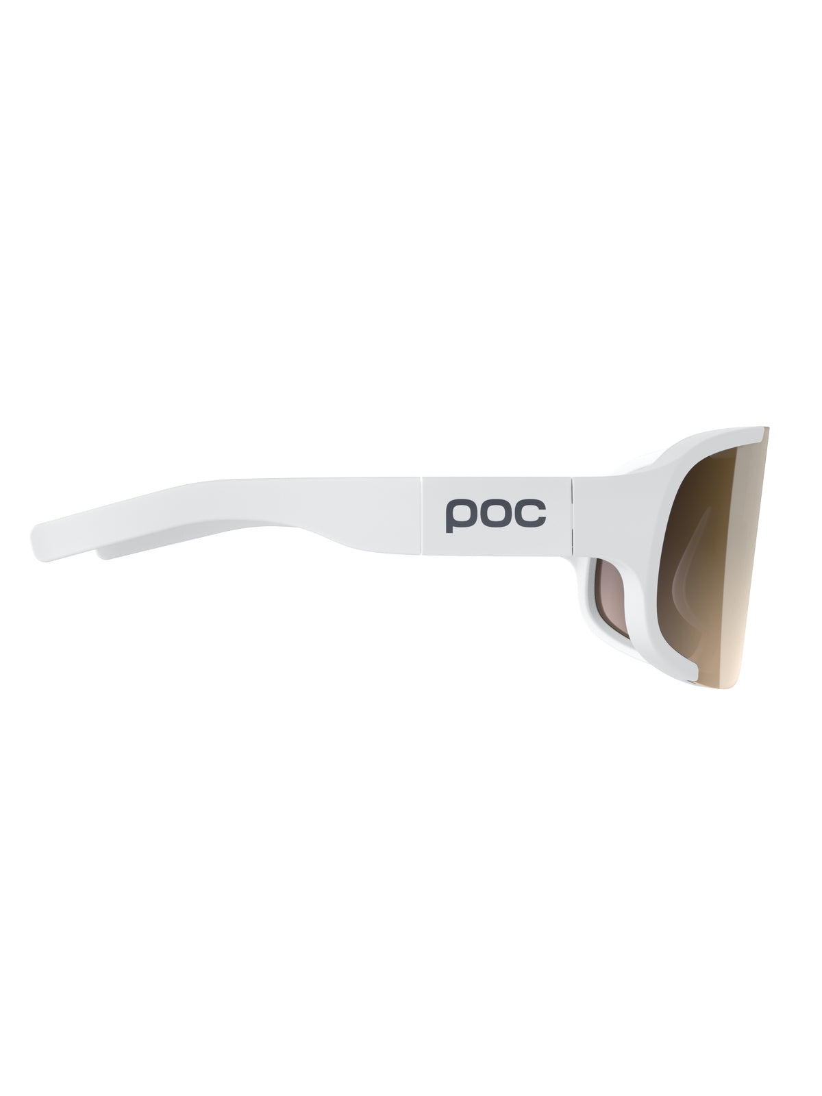 Okulary rowerowe POC Aspire Wide Fit - Hyd. White/Clarity Trail /Partly Sunny Silver