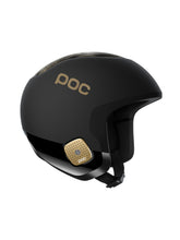 Załaduj obraz do przeglądarki galerii, Kask narciarski POC Skull Dura Jr Marco Odermatt Ed. - Uranium Black/Podium Gold
