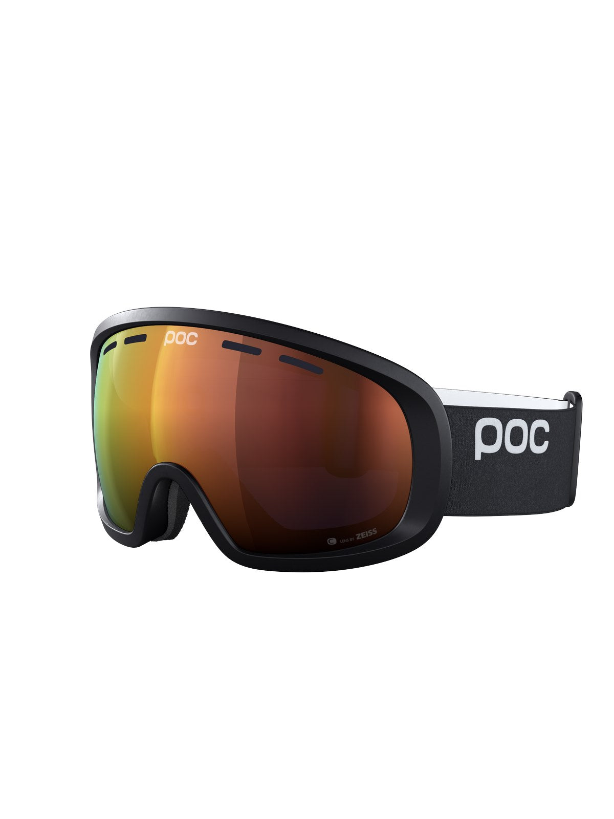 Gogle narciarskie POC Fovea Mid - Ur. Black|Pt. Sunny Orange Cat 2