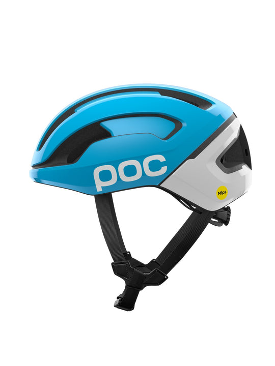 Załaduj obraz do przeglądarki galerii, Kask rowerowy POC Omne Beacon MIPS - Kyanite Blue/Hyd. White
