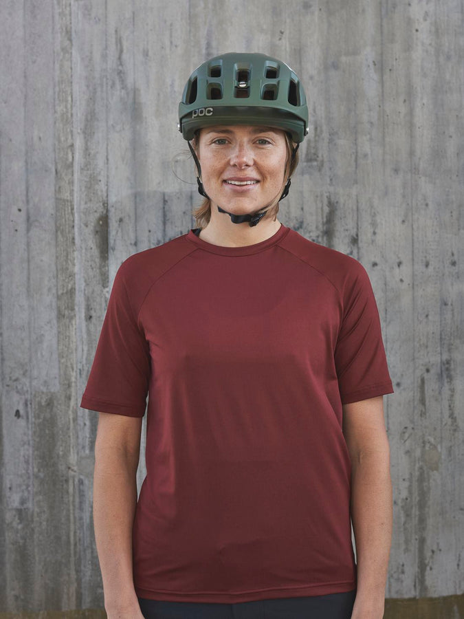 Koszulka rowerowa POC W'S REFORM ENDURO LIGHT - Garnet Red