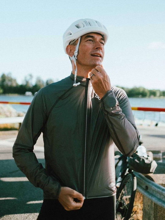 Załaduj obraz do przeglądarki galerii, Kurtka rowerowa POC THE SUPREME RAIN Jacket - Sylv. Grey
