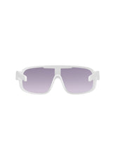 Załaduj obraz do przeglądarki galerii, Okulary rowerowe POC Aspire Mid - Hydr. White - Clarity Road | Violet/Silver Mirror Cat 3 - TU - poc warszawa
