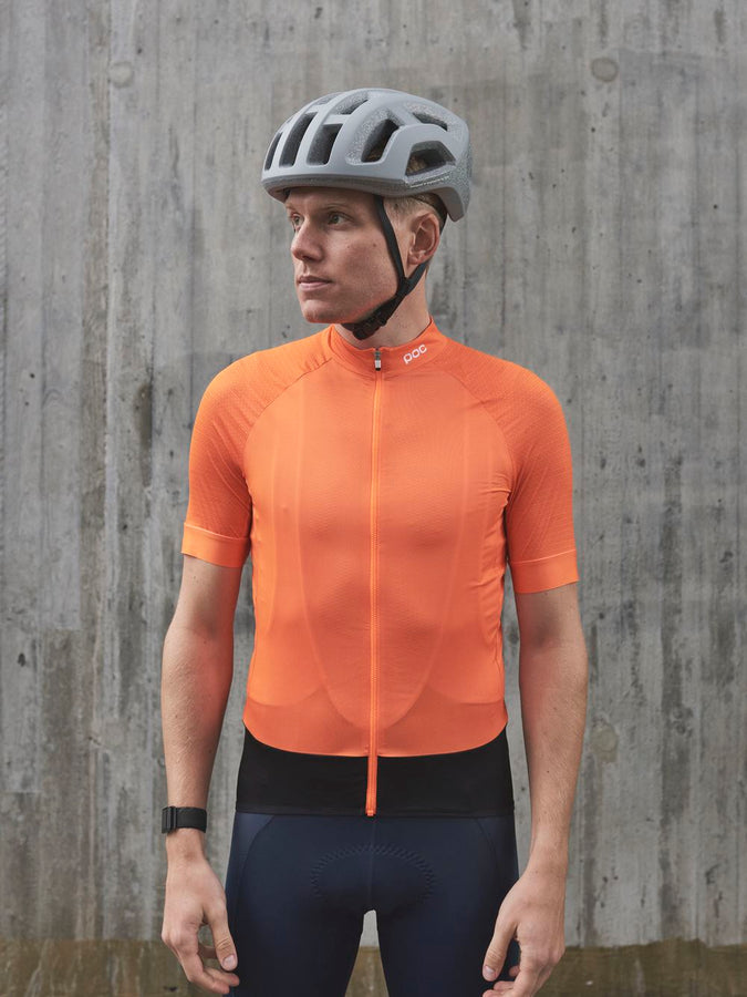 Koszulka rowerowa POC ESSENTIAL ROAD - Zink Orange - poc warszawa