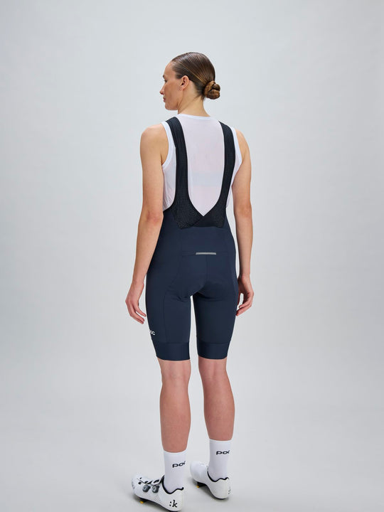 Załaduj obraz do przeglądarki galerii, Spodenki rowerowe POC W's Cadence Bib Shorts - Apatite Navy
