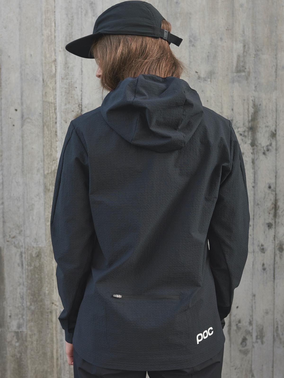 Bluza POC W's MANTLE THERMAL HOODIE - Ur. Black