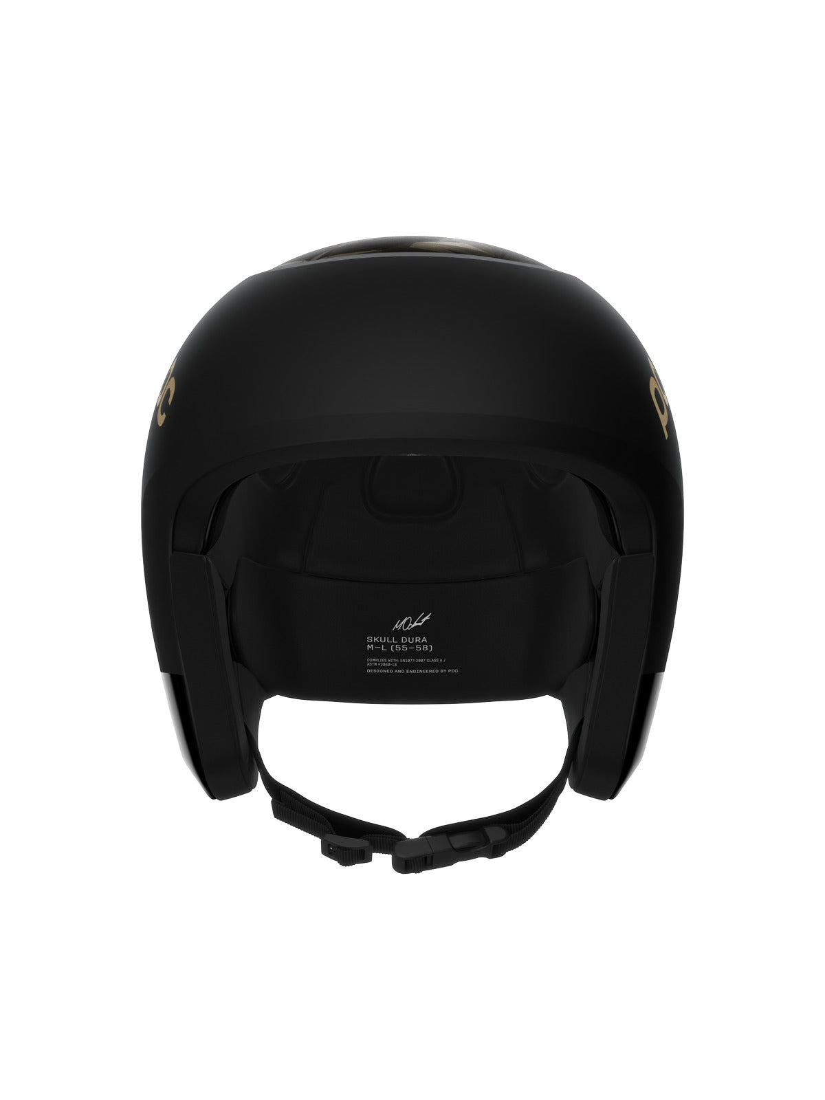 Kask narciarski POC Skull Dura Jr Marco Odermatt Ed. - Uranium Black/Podium Gold