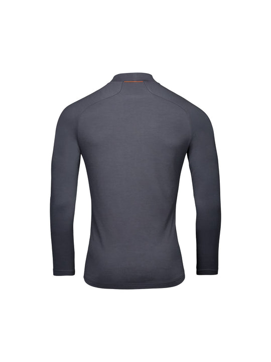 Załaduj obraz do przeglądarki galerii, Koszulka termoaktywna POC M&#39;s Layer Merino Mock Neck Jersey - Sylvanite Grey
