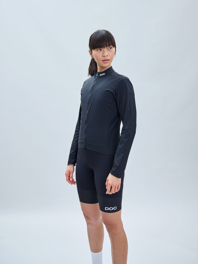 Kurtka rowerowa POC W's Essential Splash Jacket - Ur. Black