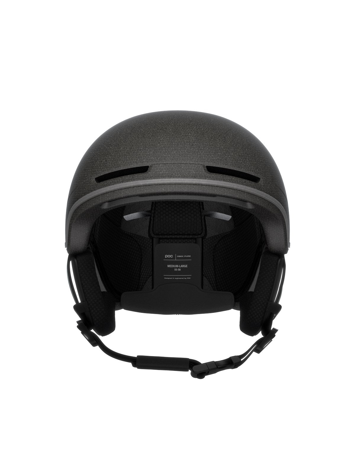 Kask narciarski POC Obex Pure - Raw Black Matt