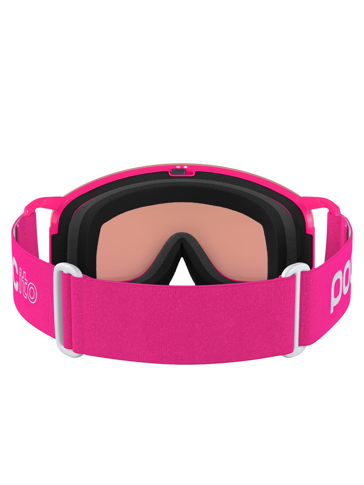 Gogle narciarskie POCito Nexal - Fluo. Pink/Partly Sunny Light Orange