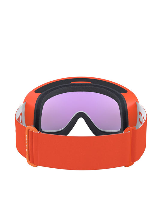 Załaduj obraz do przeglądarki galerii, Gogle narciarskie POC Fovea Mid Clarity Comp + | Fluo. Orange/Hyd. White/Spektris Blue Cat2 + Cat1 +Cat1
