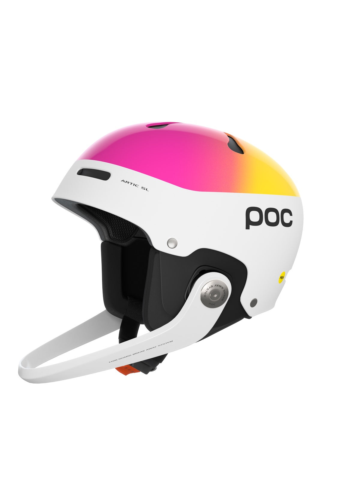 Kask narciarski POC Artic SL MIPS - Speedy Gradient Fluo. Pink/Ave. Yellow - poc warszawa